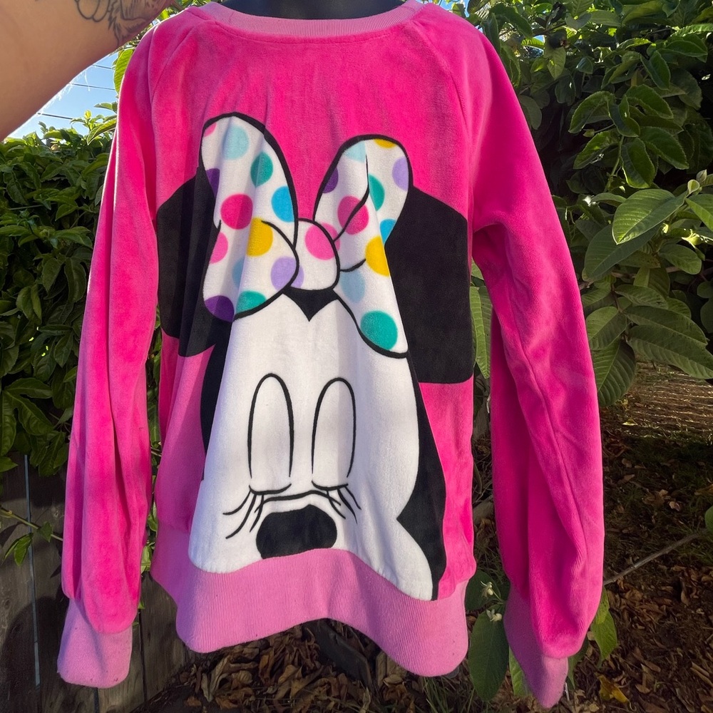 Disney Minnie Mouse Velvet pink